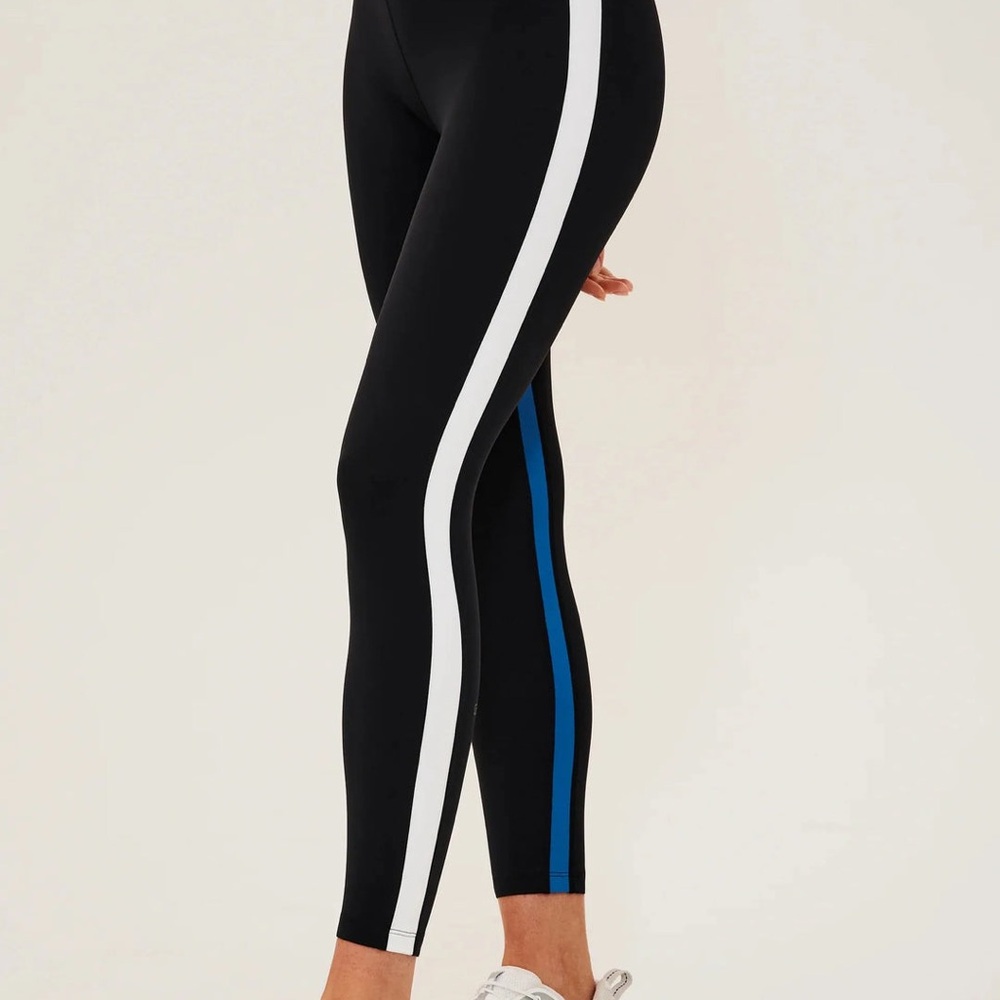 Splits59 Black and White High-Waisted Leggings